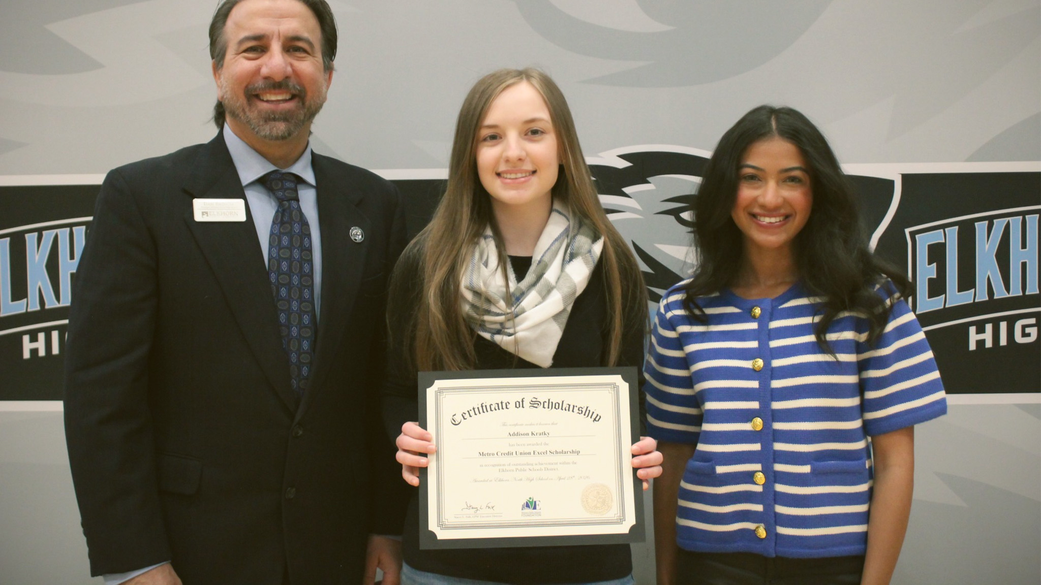 Metro Credit Union awarding Excel Scholarship to Elkhorn high school seniors