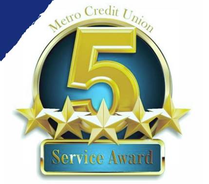 5 Service Star award